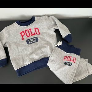 Polo Ralph Lauren Baby Jogging Suit Size 9 Months